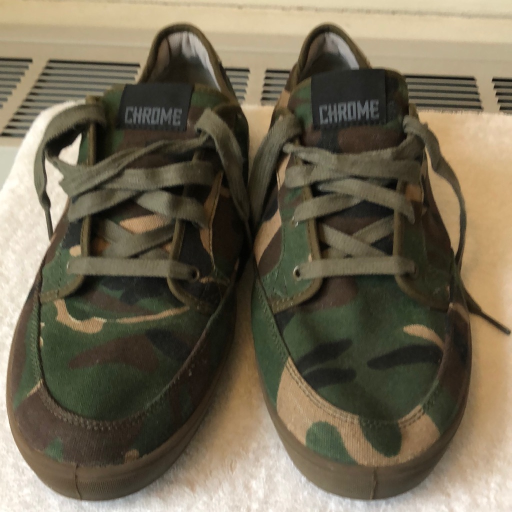 Chrome Forged Rubber Soles In Camo
